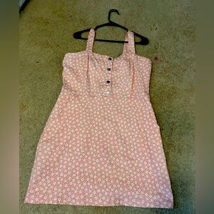 Beautiful Pink/Coral dress with flowers